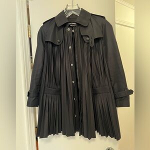Junya Watanabe pleated coat